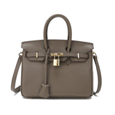 Top-Grain Leather Shoulder Bag